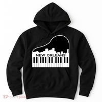 New Orleans Cool Piano Skyline Hoodie thumb 0