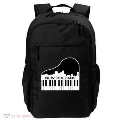 New Orleans Cool Piano Skyline Backpack