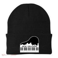 New Orleans Cool Piano Skyline Beanie thumb 0