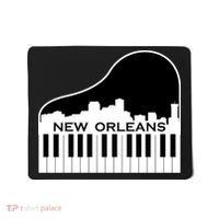 New Orleans Cool Piano Skyline Mousepad thumb 0