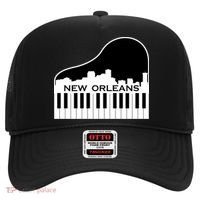 New Orleans Cool Piano Skyline Hat thumb 0