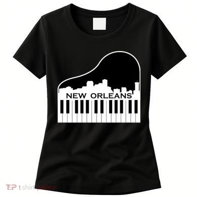 New Orleans Cool Piano Skyline Women's T-Shirt