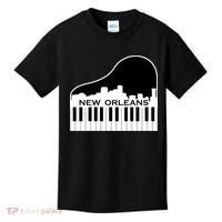 New Orleans Cool Piano Skyline Kids T-Shirt thumb 0