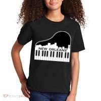 New Orleans Cool Piano Skyline Kids T-Shirt thumb 2