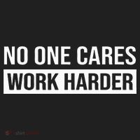 No One Cares Work Harder Motivational Workout & Gym Tumbler thumb 3