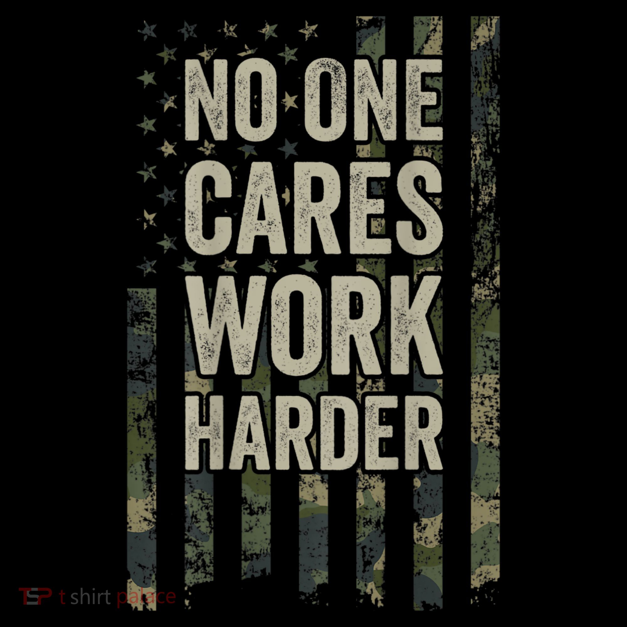 No One Cares Work Harder Motivational Workout Gym Women's Hoodie