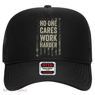 No One Cares Work Harder Motivational Workout Gym Hat