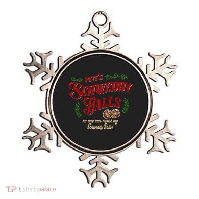 No One Can Resist My Schweddy Balls! Funny Christmas Design Ornament