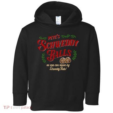 No One Can Resist My Schweddy Balls! Funny Christmas Design Toddler Hoodie