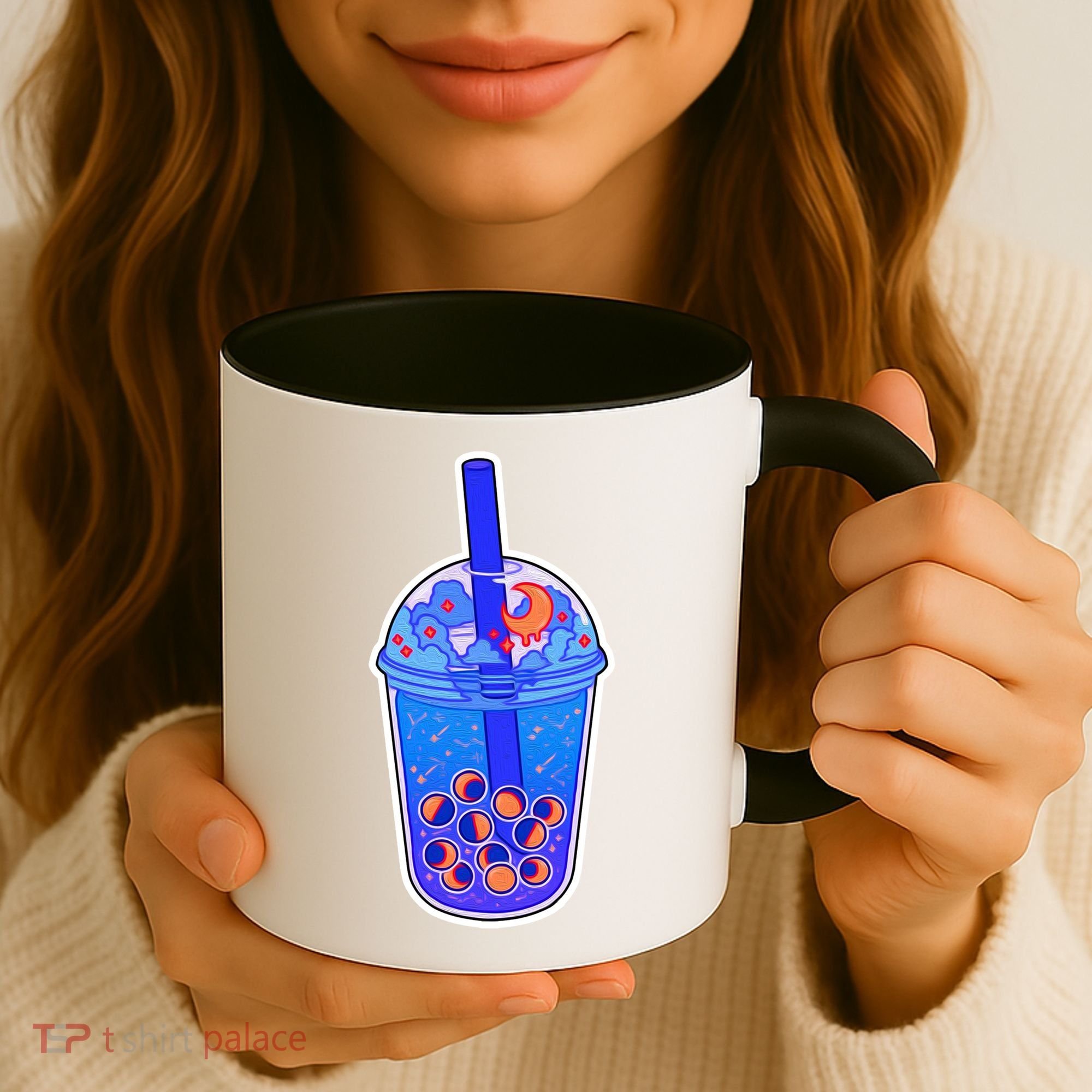 Nocturn Boba Tea Coffee Mug