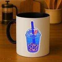 Nocturn Boba Tea Coffee Mug thumb 4