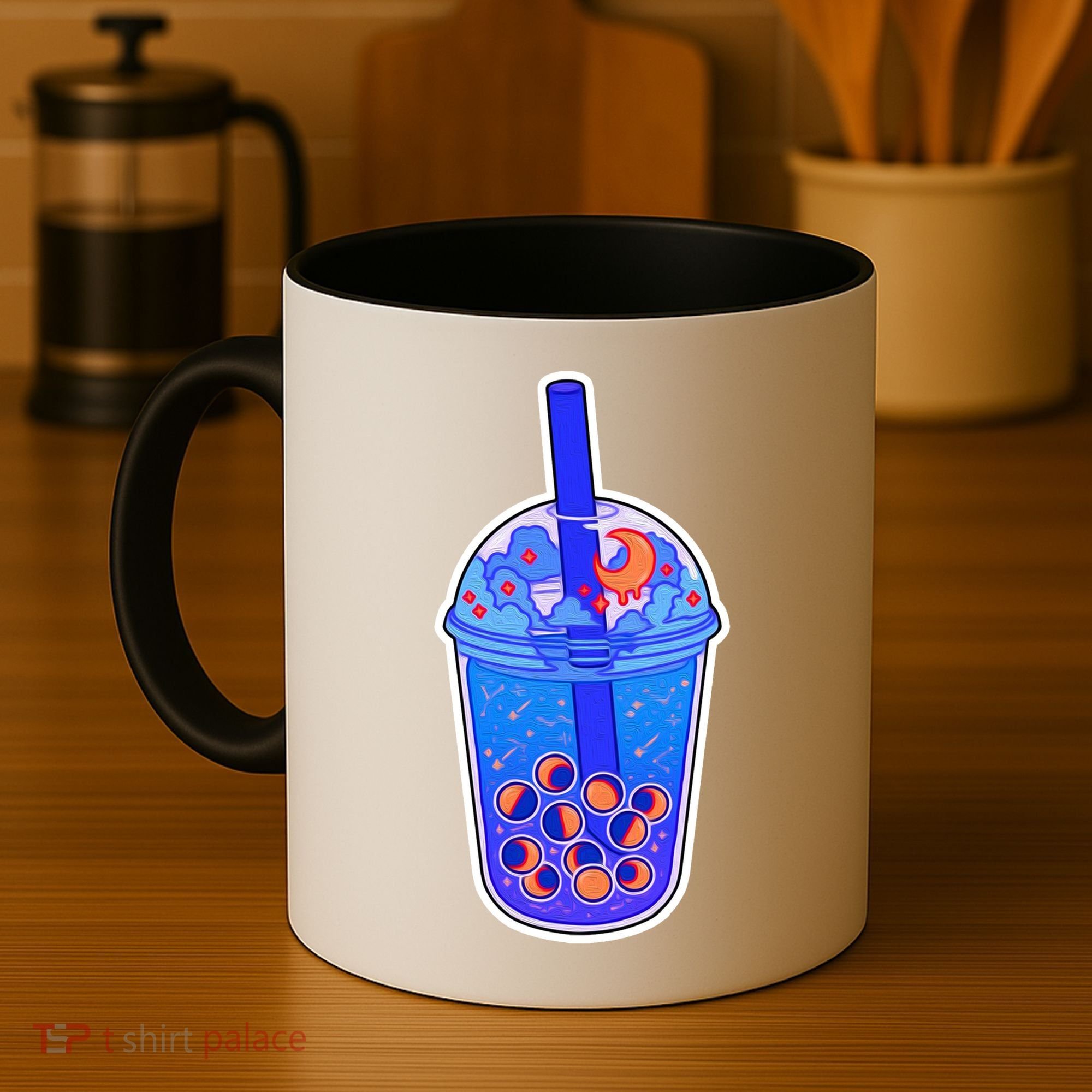 Nocturn Boba Tea Coffee Mug