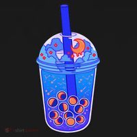 Nocturn Boba Tea Ornament thumb 1
