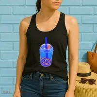 Nocturn Boba Tea Women's Tank Top thumb 2