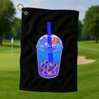 Nocturn Boba Tea Golf Towel thumb 1