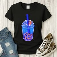 Nocturn Boba Tea Women's T-Shirt thumb 3