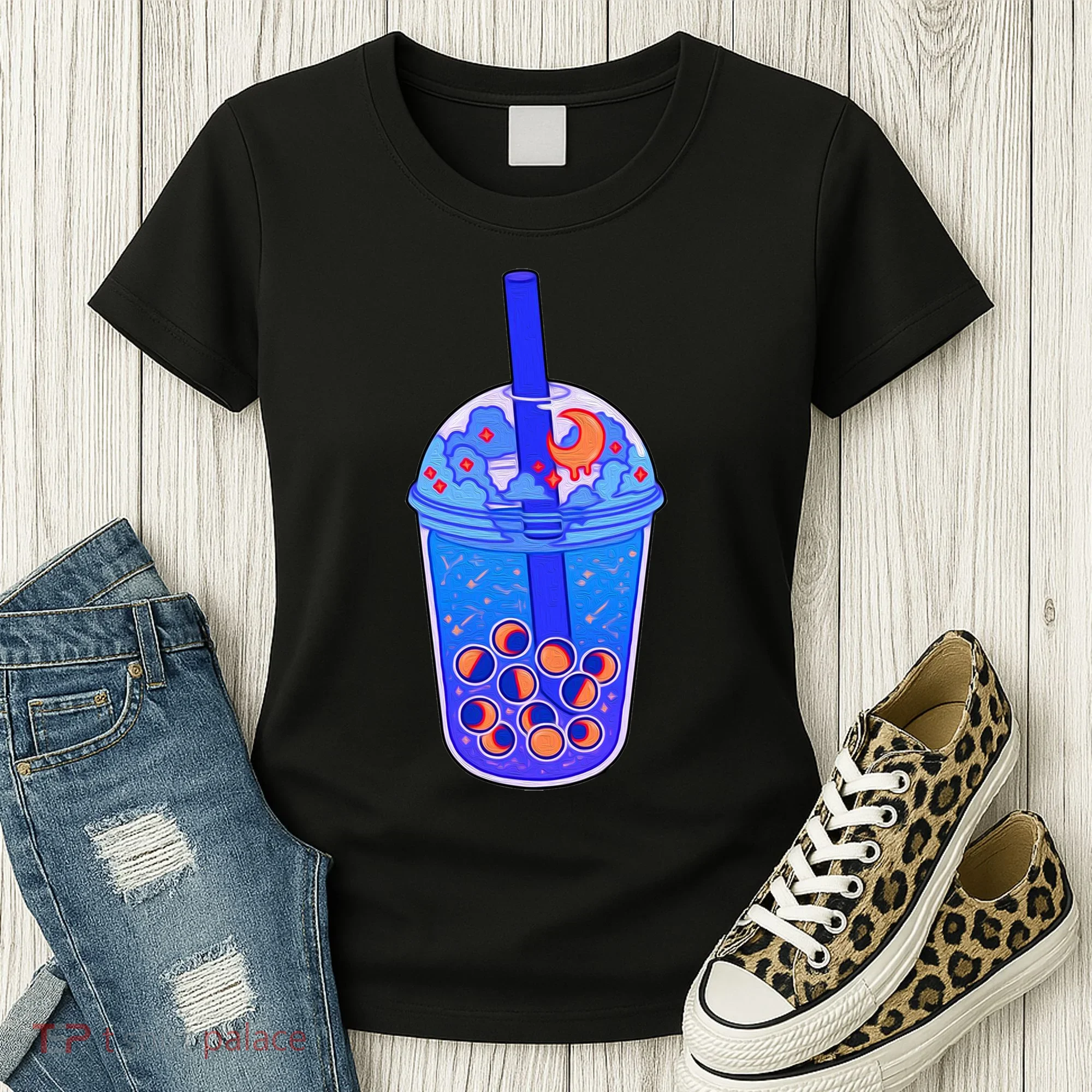 Nocturn Boba Tea Women's T-Shirt