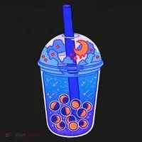 Nocturn Boba Tea Women's T-Shirt thumb 6