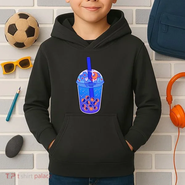 Nocturn Boba Tea Kids Hoodie