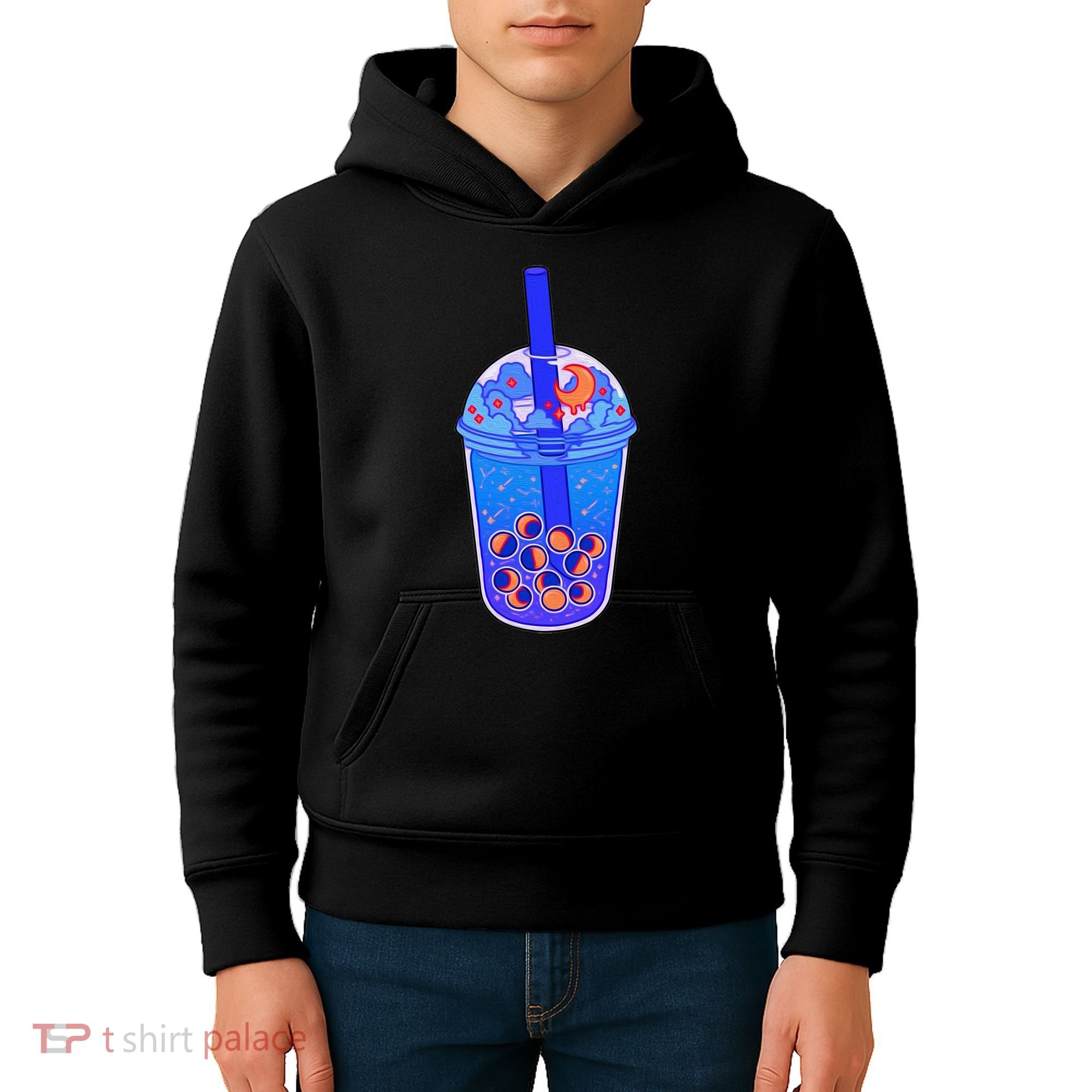 Nocturn Boba Tea Kids Hoodie