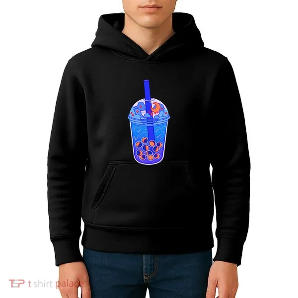 Nocturn Boba Tea Kids Hoodie