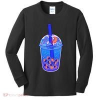 Nocturn Boba Tea Kids Long Sleeve Shirt thumb 0
