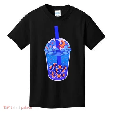 Nocturn Boba Tea Kids T-Shirt