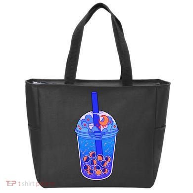 Nocturn Boba Tea Tote Bag