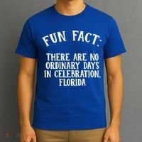 No Ordinary Days In Celebration Florida Pun Fl Joke Cute Gift T-Shirt thumb 3