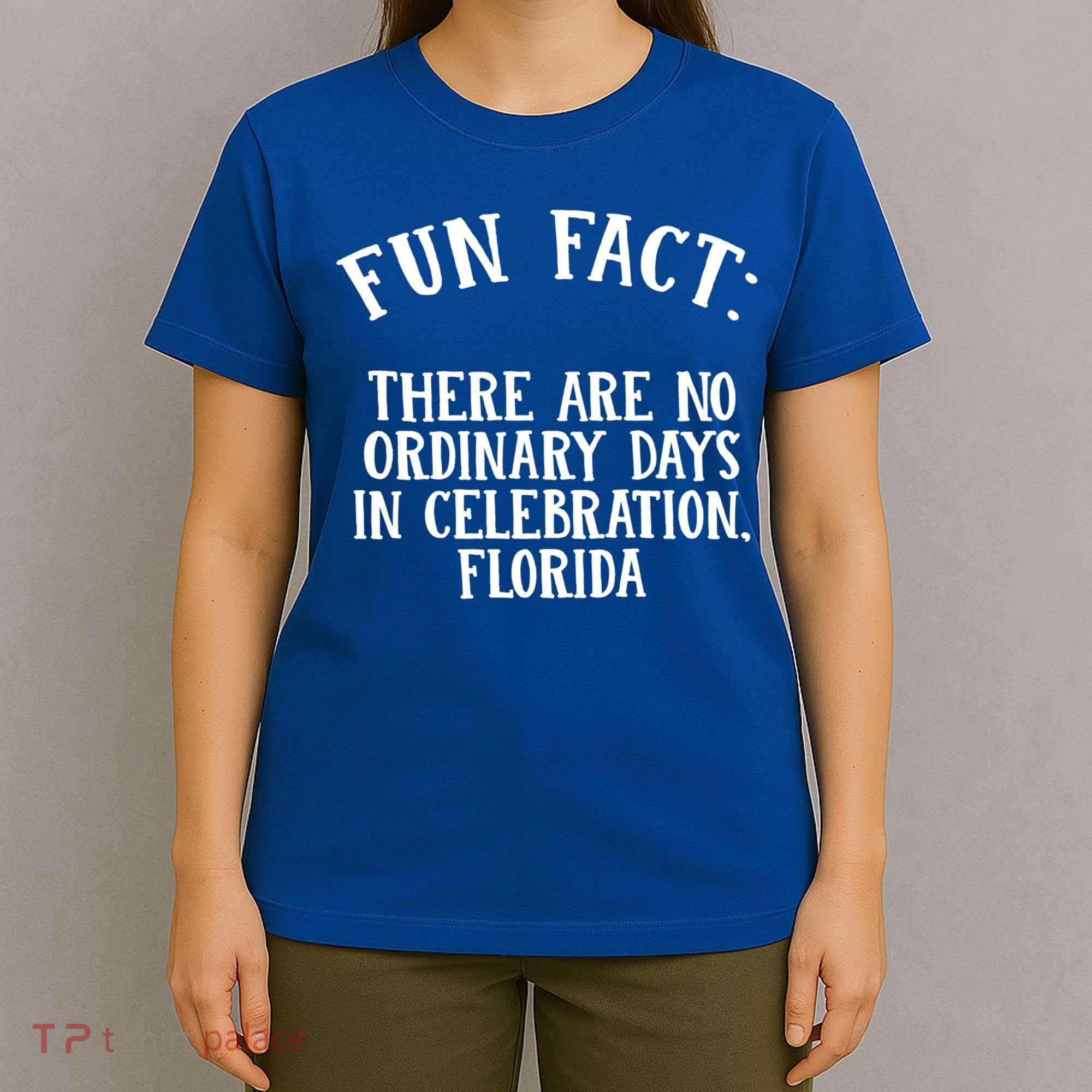 No Ordinary Days In Celebration Florida Pun Fl Joke Cute Gift T-Shirt