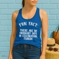 No Ordinary Days In Celebration Florida Pun Fl Joke Cute Gift Women's Tank Top thumb 2