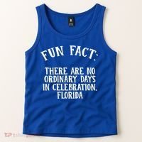 No Ordinary Days In Celebration Florida Pun Fl Joke Cute Gift Tank Top thumb 2