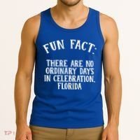 No Ordinary Days In Celebration Florida Pun Fl Joke Cute Gift Tank Top thumb 3
