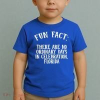 No Ordinary Days In Celebration Florida Pun Fl Joke Cute Gift Toddler T-Shirt thumb 2