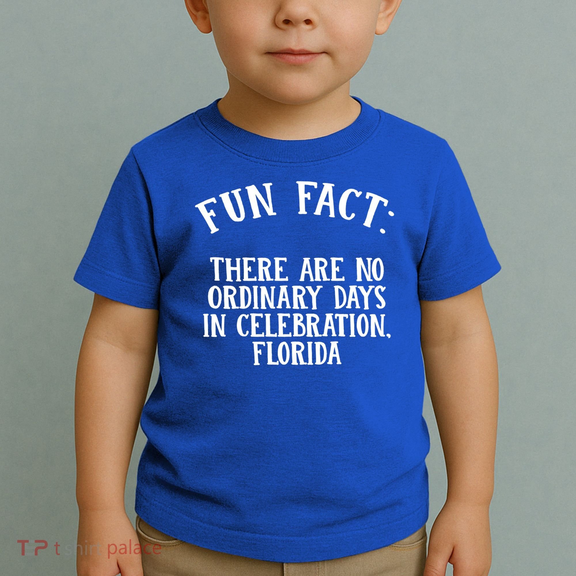 No Ordinary Days In Celebration Florida Pun Fl Joke Cute Gift Toddler T-Shirt