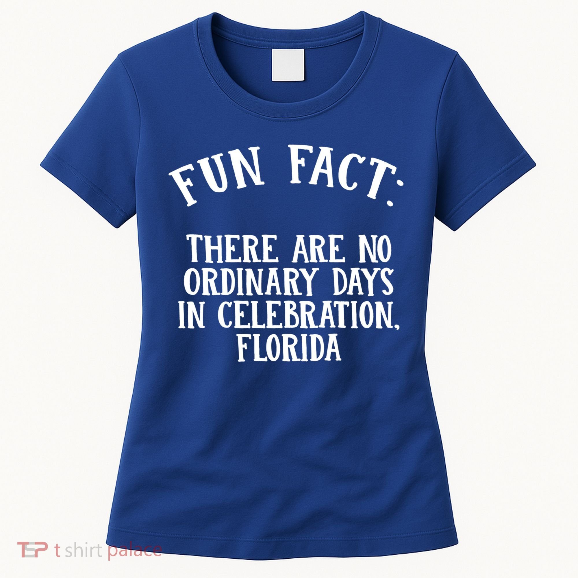 No Ordinary Days In Celebration Florida Pun Fl Joke Cute Gift Women's T-Shirt