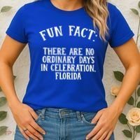 No Ordinary Days In Celebration Florida Pun Fl Joke Cute Gift Women's T-Shirt thumb 2