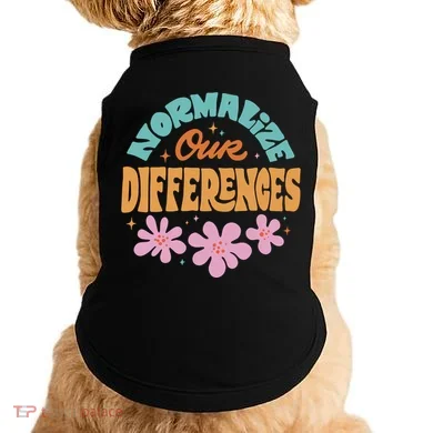 Normalize Our Differences Doggie Tank
