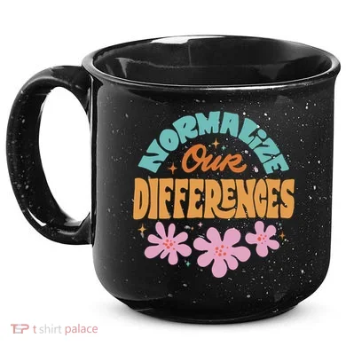 Normalize Our Differences 15oz Campfire Ceramic Mug