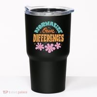Normalize Our Differences Tumbler thumb 0