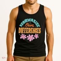 Normalize Our Differences Tank Top thumb 3