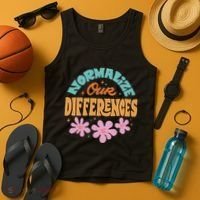 Normalize Our Differences Tank Top thumb 4