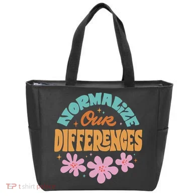 Normalize Our Differences Tote Bag