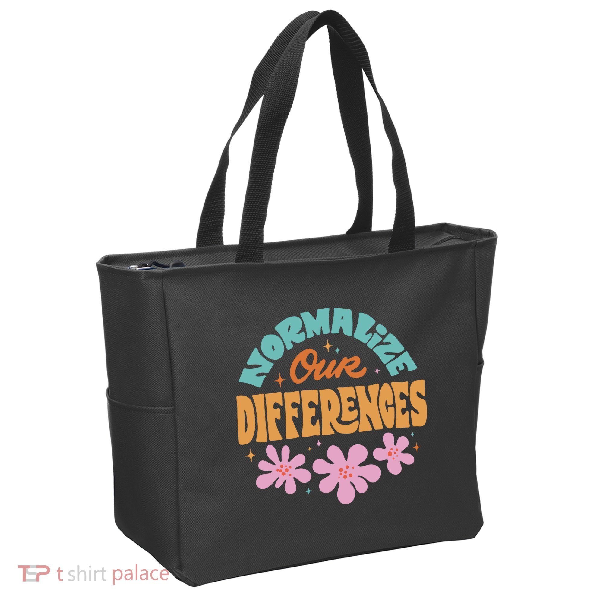 Normalize Our Differences Tote Bag