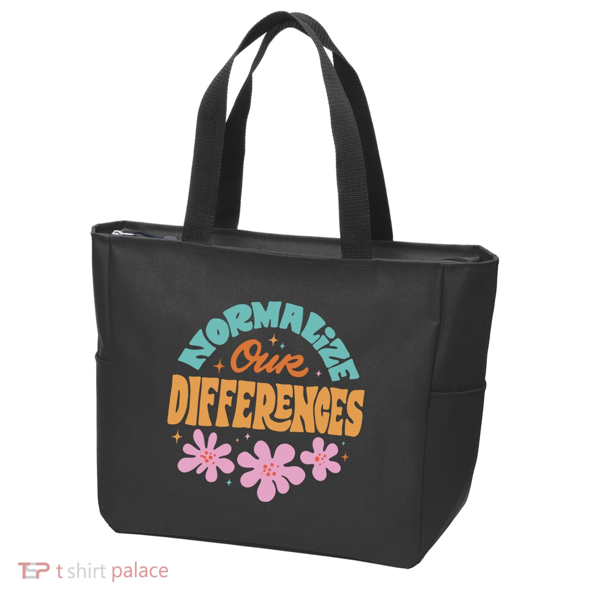 Normalize Our Differences Tote Bag