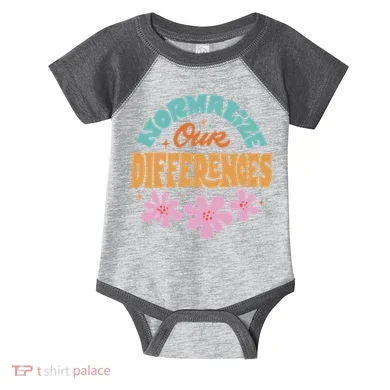 Normalize Our Differences Infant Baby Jersey Bodysuit