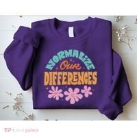Normalize Our Differences Sweatshirt thumb 2