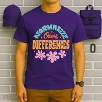 Normalize Our Differences T-Shirt thumb 6