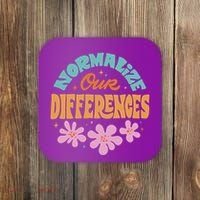 Normalize Our Differences Coaster thumb 0