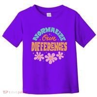 Normalize Our Differences Toddler T-Shirt thumb 0